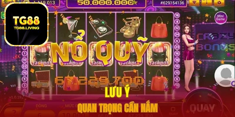 Lưu ý quan trọng cần nắm